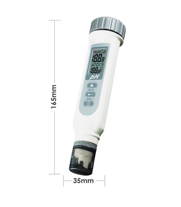 Testeur pH Mètre PH Metre Electronique avec écran LCD Test de pH pour  Piscines Testeur Piscine